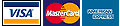 We accept all major credit cards and PayPal
