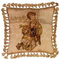 Old World Christmas Collection - Aubusson Pillow DL79A