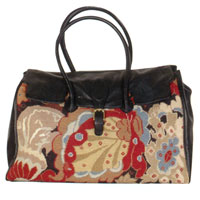 Tudor Oriental Needlepoint Daily Bag