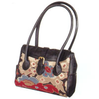 Tudor Oriental Needlepoint Handbag