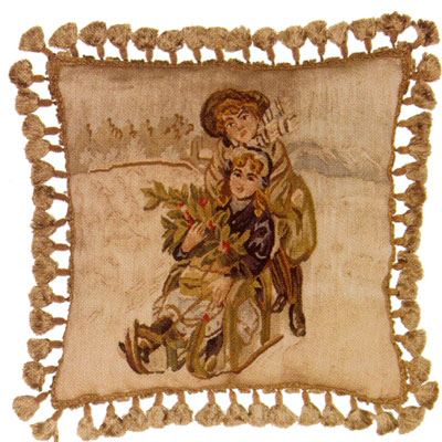 Old World Christmas Collection - Aubusson Pillow DL79A