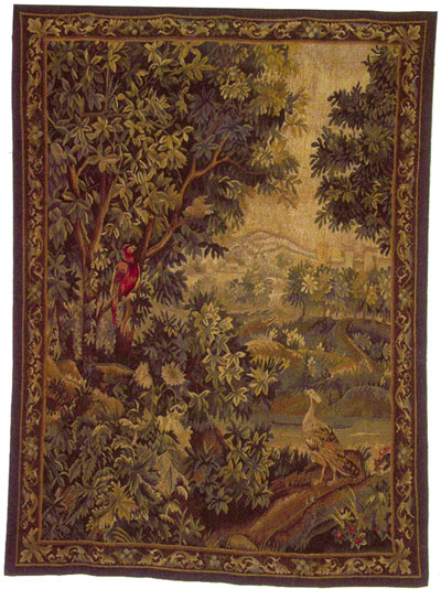 Hand Woven Aubusson Tapestry DLT06