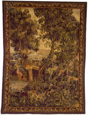 Hand Woven Aubusson Tapestry DLT07